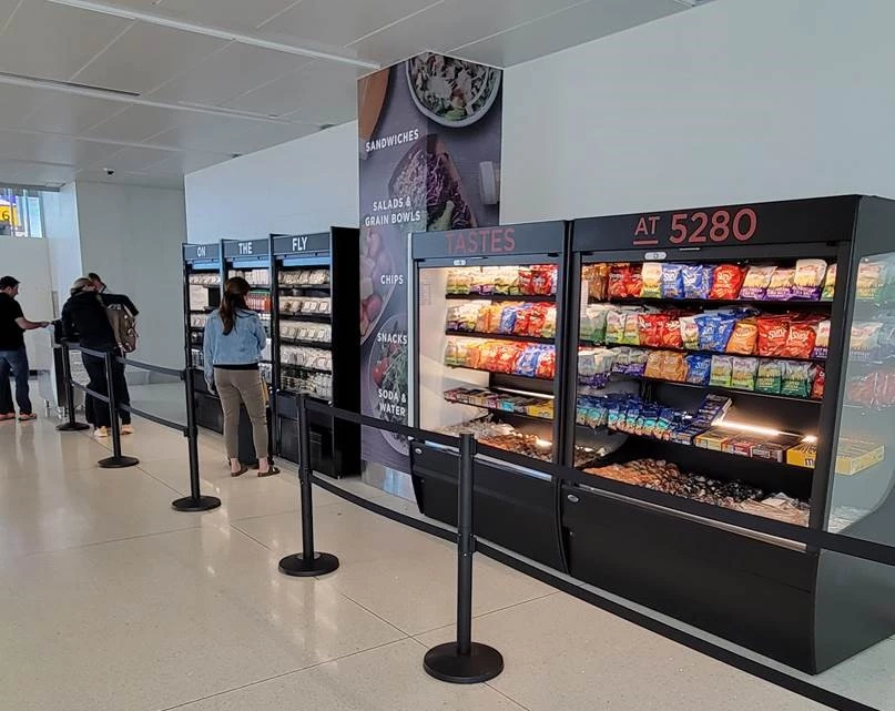 Food and Restaurants Denver Airport Map (DEN) Terminals, Gates